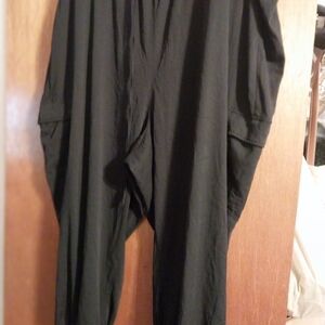 Torrid Black Cargo Track Pants
